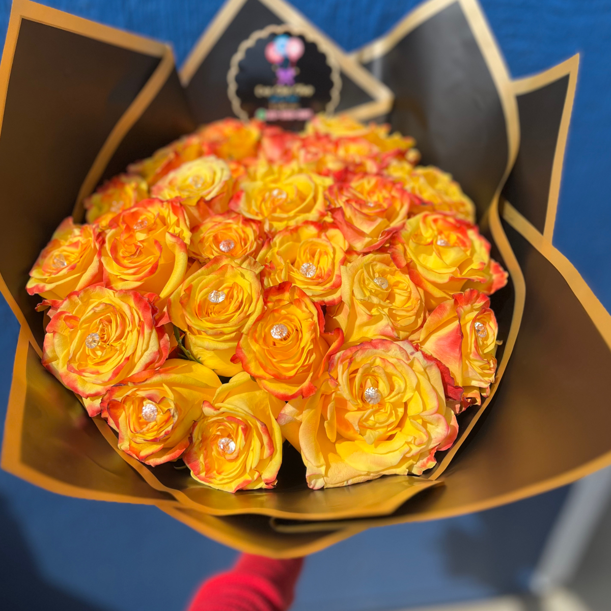 24 Sunset Roses