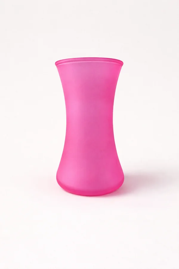 Hot Pink Smooth Vase